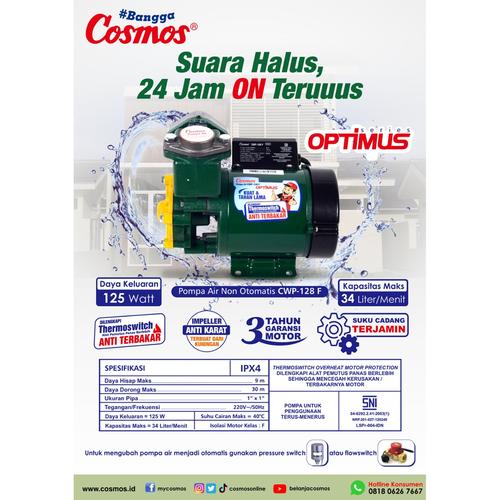 Foto Produk Pompa Air Cosmos CWP-128F dari BKO Wooden shop