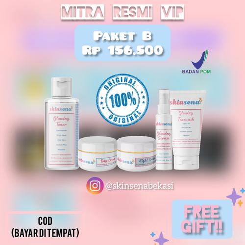 Foto Produk Paket Skinsena Glowing Series BPOM (Mitra Resmi Bekasi) - Paket B dari Skinsena Bekasi