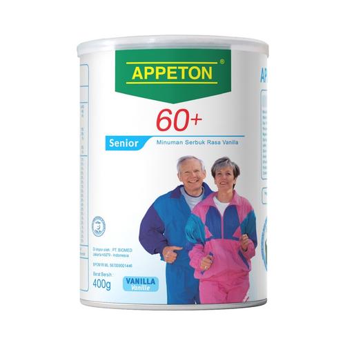 Gambar Appeton 60+ 400gr Vanilla - PENYOK dari Appeton Official Store Jakarta Pusat Tokopedia