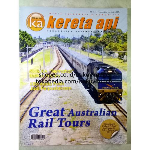 Gambar Majalah KA - Kereta Api Tahun 2012 - 67 Februari dari Buku Vintage Kota Surakarta Tokopedia