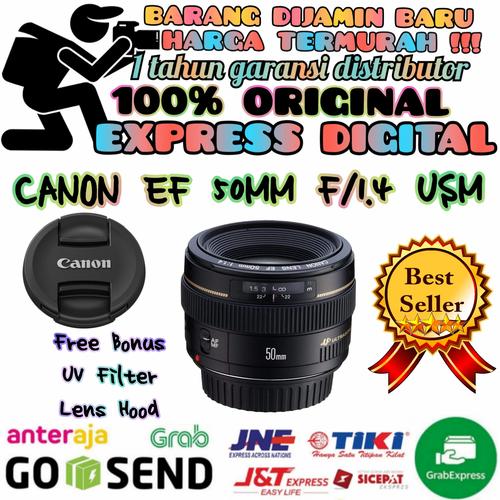Foto Produk CANON 50MM F1.4 USM ULTRASONIC dari EXPRESS DIGITAL