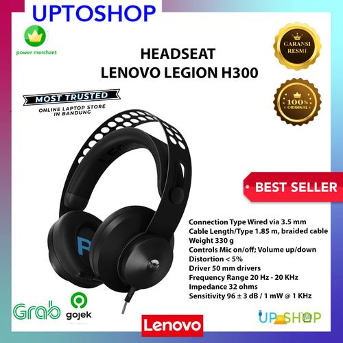 Jual HEADSEAT LENOVO LEGION H300 - HEADSET GAMING - Kota Bandung - Up To  Shop | Tokopedia
