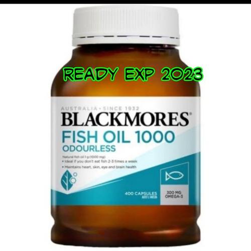 Jual blackmores fish oil 1000 mg omega 3 isi 400 capsule produk asli -  Jakarta Barat - dunia sehat herbal | Tokopedia