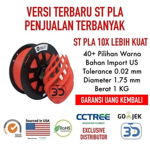Foto Produk Tinta 3D Printer Filament PLA dan ABS Kualitas Bagus - PLA dari 3D Zaiku