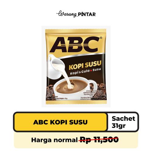 Foto Produk ABC Kopi Susu Sachet 31 gr dari Warung Pintar Indonesia