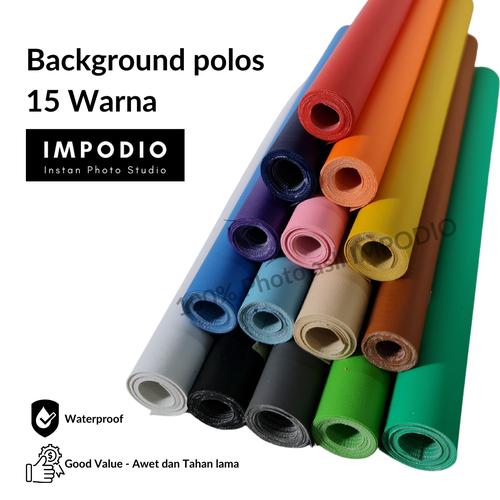 Foto Produk Impodio Background foto warna polos terbaik Ukuran 200cm x 130cm - Putih dari Sanjaya.store