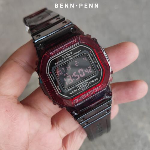 Jual Jam Tangan Casio G Shock Dw 5600 Ms Maroon Kota Surabaya Benn Penn Tokopedia