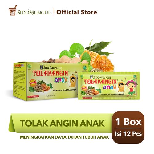 Foto Produk Tolak Angin Anak Cair Dus 12's Masuk Angin Perut Kembung Mual dari Sido Muncul Store