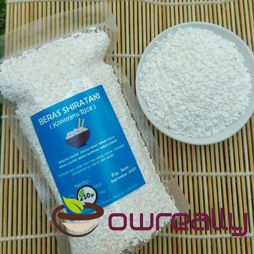 Jual Beras Shirataki 250 Gram Kota Bandung Owreally Shop 