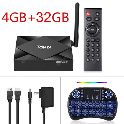 Foto Produk SMART ANDROID TV BOX 4GB ROM 32GB ANDROID 10 KEYBOARD QWERTY PAD dari EtalaseBelanja