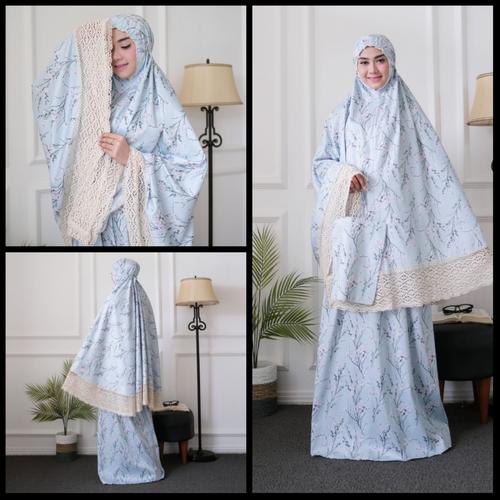 Foto Produk Mukena katun jepang murah | Renda besar | High grade dari Triple-A oshop