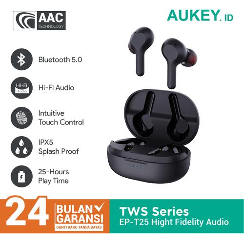 Gambar Aukey Earbuds EP-T25 True Wireless High Fidelity Audio - 500538 dari Aukey Makassar Kota Makassar Tokopedia