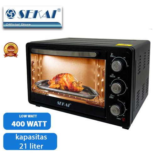 Foto Produk SEKAI Oven Listrik Low Watt (21 L) OV 211 dari SEKAI HOME ELECTRONICS