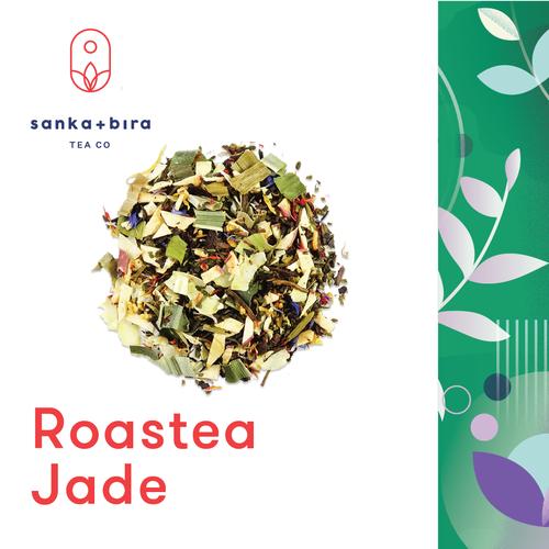 Foto Produk Sanka+Bira ROASTEA JADE (Tea Blend, Green Tea Based) - Tea Bag dari Smoking Barrels Coffee