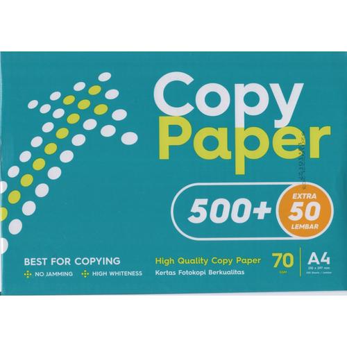 Jual Kertas Hvs A4 70 Gr 70 Gsm 70gsm 70gram Copy Paper Isi 550 Lembar Kota Surabaya Gajahmadakomputer Tokopedia