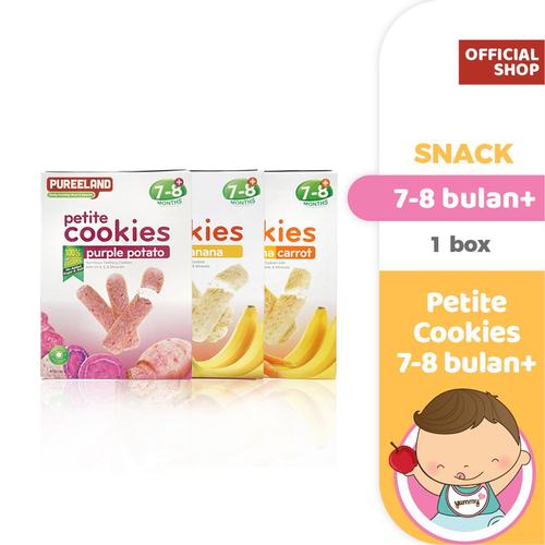 Jual Pureeland Baby Cookies 7 8 Bulan Mpasi Bayi Organik Makanan Bay Banana Carrot Jakarta Barat Pureeland Tokopedia