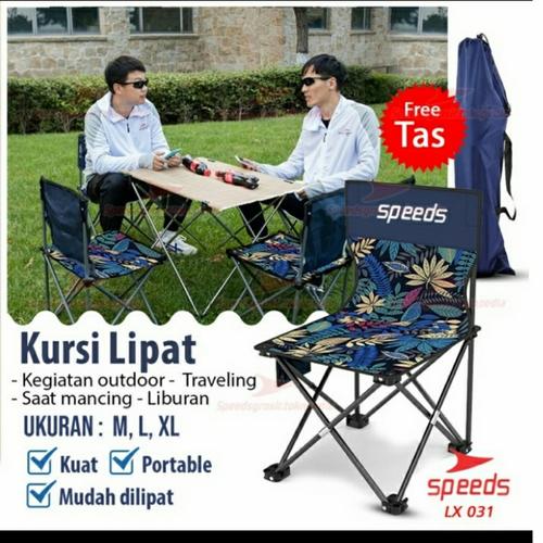 Foto Produk kursi lipat Outdoor Portable Kursi Camping SPEEDS 031-12- M dari Globalsport