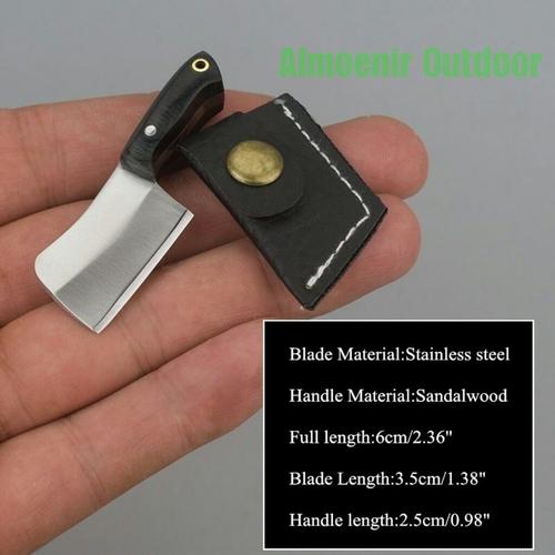 Foto Produk pisau mini survival gantungan kunci saku dari almoenir outdoor