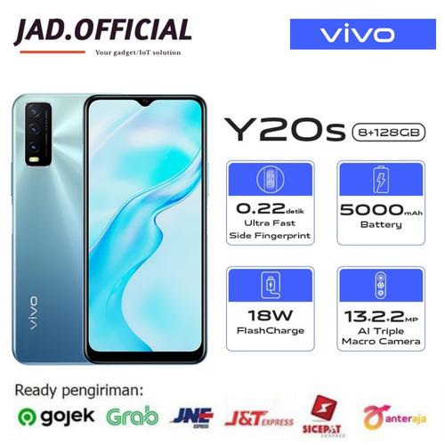 Jual Vivo Y20s Ram 8 128gb New Garansi Resmi Hitam Jakarta Barat Jad Official Tokopedia