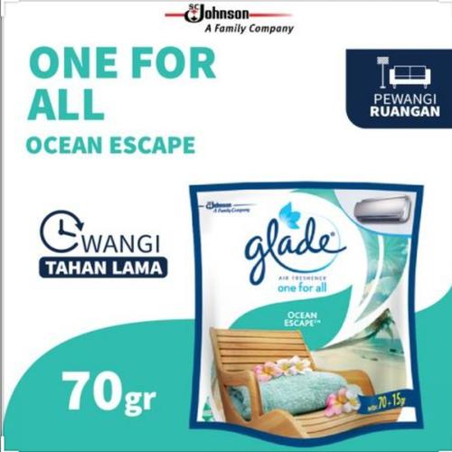 Foto Produk GLADE ONE FOR ALL VANILLA & OUD WOOD 70 + 15gr - orange dari adamart_onlineshop