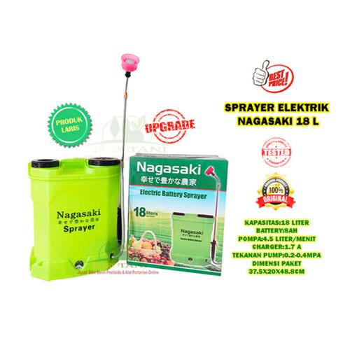 Foto Produk Sprayer Elektrik 16 Liter Nagasaki Semprot Pertanian Jepang dari Purotani.ID