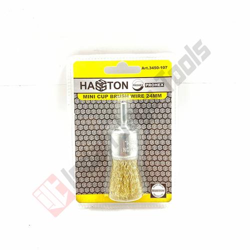 Gambar HASSTON 3450-107 Mata Bor Sikat Kawat 24 mm - Mini Cup Brush Wire dari Indah Jaya Tools Kota Bandung Tokopedia