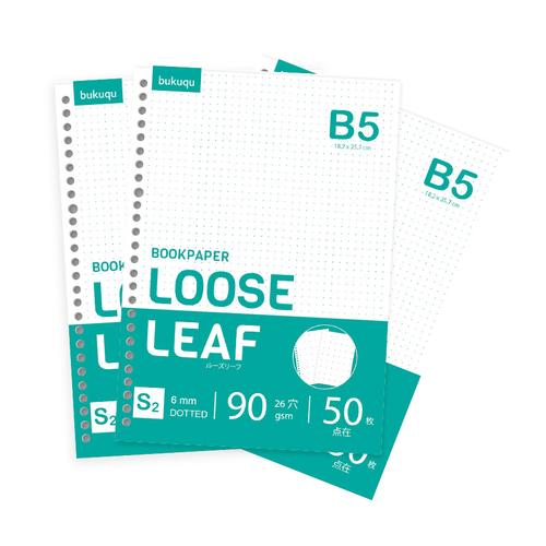 Foto Produk Bookpaper B5 Loose Leaf - DOTTED by Bukuqu dari Bukuqu