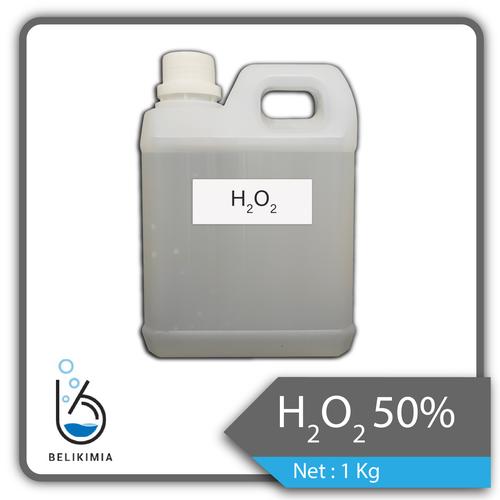 Foto Produk Hidrogen Peroksida / H2O2 / Hydrogen Peroxide 1 kg dari belikimia