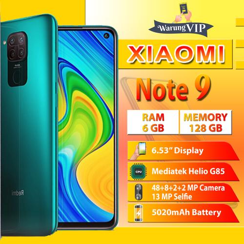 Foto Produk XIAOMI Redmi Note 9 6/128 RAM 6GB ROM 128GB Garansi XIaomi Indonesia - Hijau dari Warung VIP