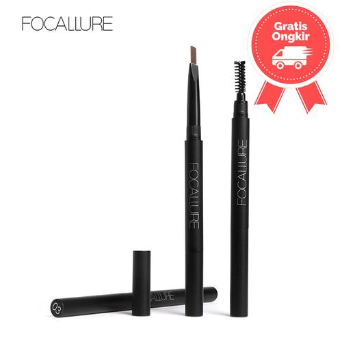Foto Produk FOCALLURE Waterproof Long-Lasting Eyebrow Pencil FA18 - 3 Colours - FA18-02 dari beauty entity