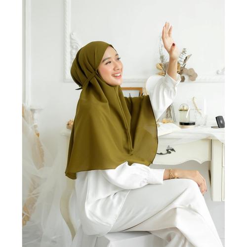 Foto Produk PROMO JILBAB KERUDUNG KHIMAR POLOS INSTAN BERGO MARYAM TALI DIAMOND - Army dari SATRIA27 ONLINE STORE