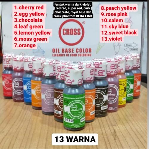 Foto Produk Pewarna Cross oil based 20ml dari Vanyazka Baking Store