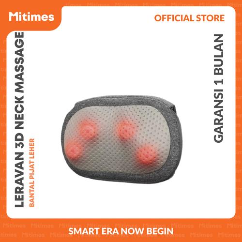 Gambar Xiaomi Leravan Bantal Pijat Leher 3D Neck Massage Kneading Heating dari MI.STORE Jakarta Timur Tokopedia