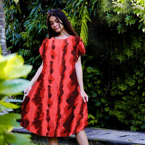 Foto Produk Daster Mega | Dress Vega Payung | Baju Midi Tidur | Big flower11 dari BaliGrosir