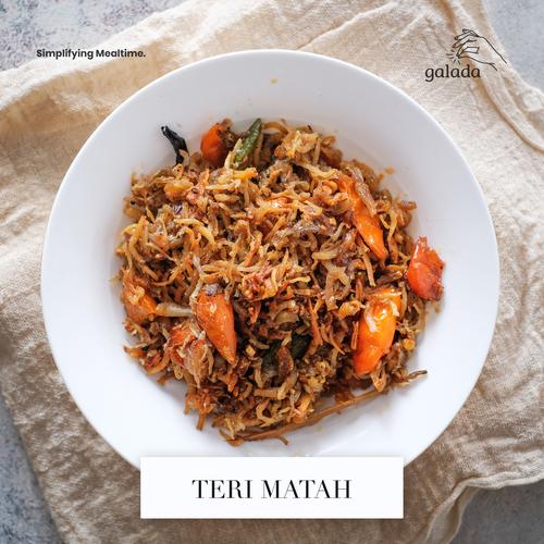 Foto Produk Teri Matah / Teri Sambal Matah | Galada - 250gr, Tanpa Pete dari GaladaID