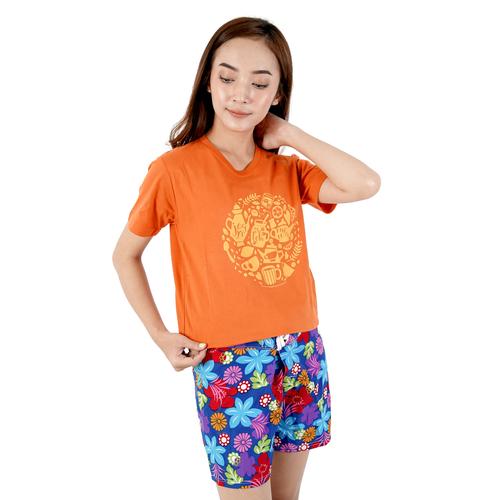 Foto Produk KAOS DAGADU ASELI OFFICIAL - JOGJA ESTEHMEWA (PANJANG) - Orange, L dari Dagadu Official Shop