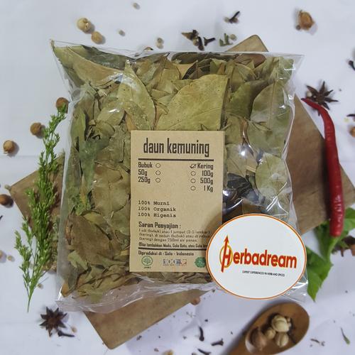 Jual 500 GRAM DAUN KEMUNING MURRAYA PANICULATA ORANGE JESSAMINE KERING ...