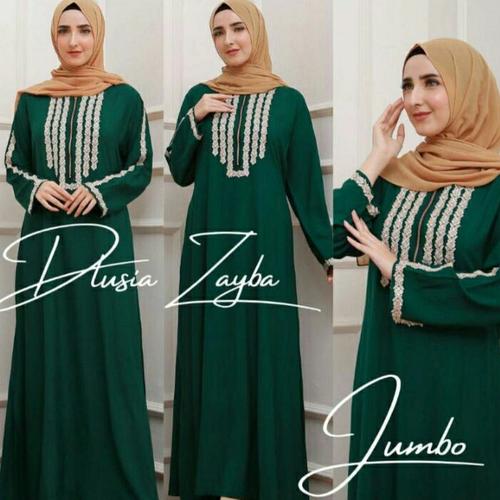 Jual Gamis Wanita Jumbo Renda Daster Lengan Panjang Busui Gamis Rayon Zayba Kota Pekalongan Clayzer Shop Tokopedia