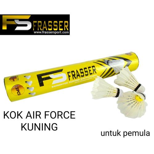 Foto Produk shuttlecock badminton kok bulutangkis frasser air force kuning dari Pusat Grosir OLAHRAGA