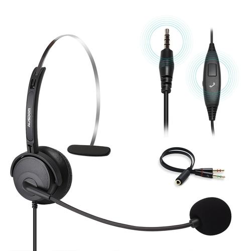 Jual Ausdom Phone Headset with Noise 