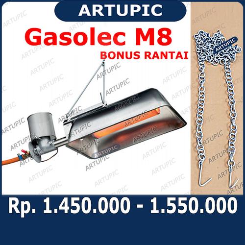 Foto Produk Gasolec M8 Pemanas Kandang Ayam Infrared Gas Brooder Heater dari ArtupicPeralatanPeternak
