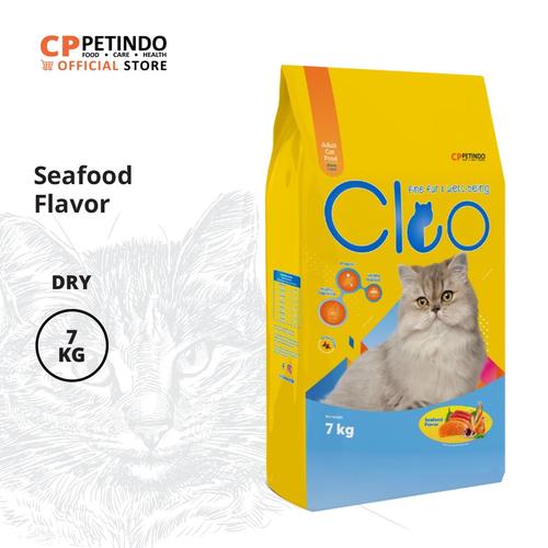 Foto Produk CPPETINDO Cleo Seafood Adult Cat Food - 7 Kg+1kg Free Catnip dari CPPETINDO