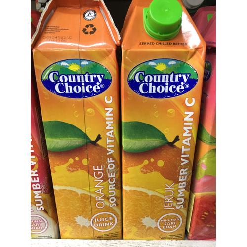 Gambar country choice orange 1000ml dari Mrben Kota Medan Tokopedia