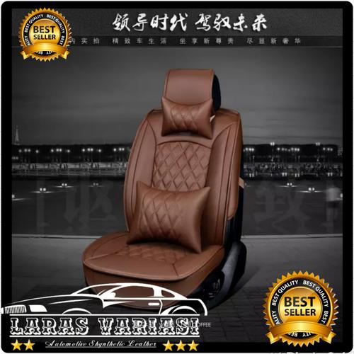 Foto Produk sarung jok mobil kulit Xpander cross sport ultimate premium Carrera dari LARAS VARIASI
