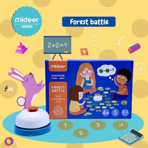 Foto Produk Mideer Forest Battle mainan edukasi anak belajar berhitung montessori dari mainan anak | cuddlez