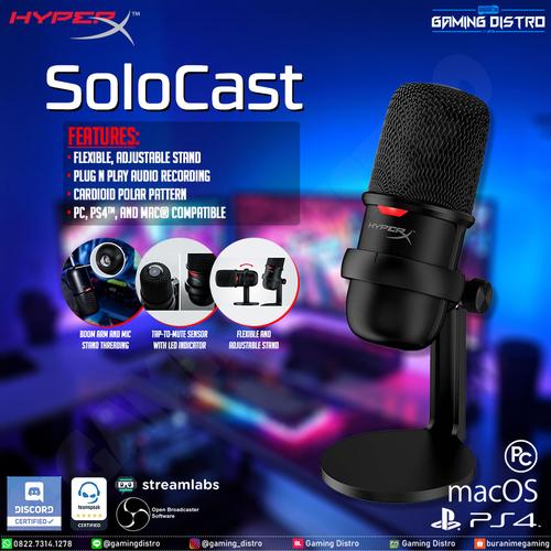 HyperX SoloCast USB Gaming Microphone 
