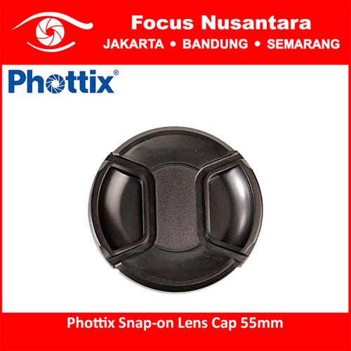 Foto Produk Phottix Snap-on Lens Cap 55mm dari Focus Nusantara