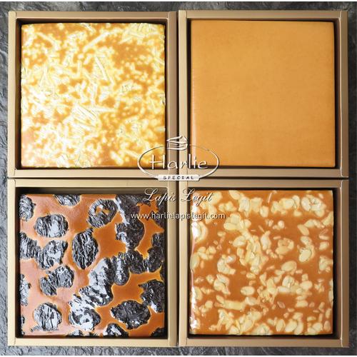 Foto Produk Harlie Lapis Legit Prune / Keju / Almond Medium - Uk. Loyang 16 x 16 dari HARLIE LAPIS LEGIT