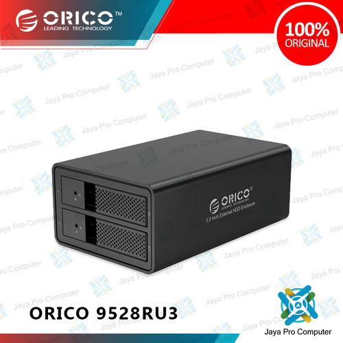 Promo Orico 9528RU3 2-BAY HDD/ Harddisk/ Hardisk RAID Enclosure USB 3.0 ...