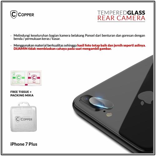 Foto Produk Iphone 7 Plus - Copper Tempered Glass Kamera dari Copper Indonesia